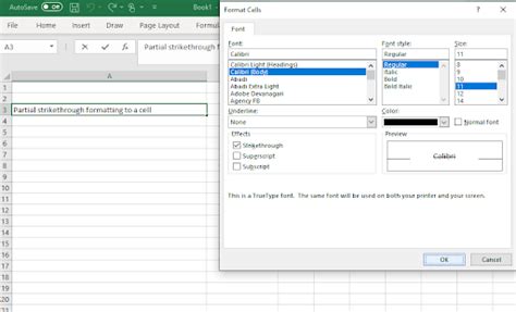 6 Practical Ways to Strikethrough Text and Data in Excel Upwork