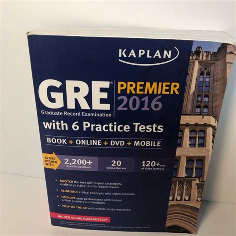 6 Practice Tests For The Gre