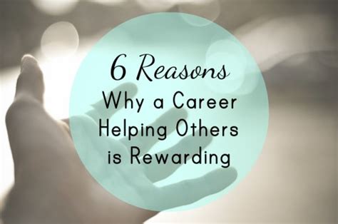 6 Reasons Why a Career Helping Others is Rewarding - FHR