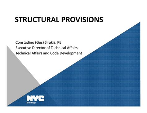 6 SECTION B Structural Provisions and Demolition