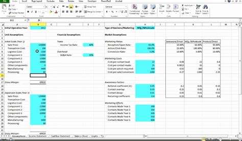 6 T Accounts Template Excel Excel Templates