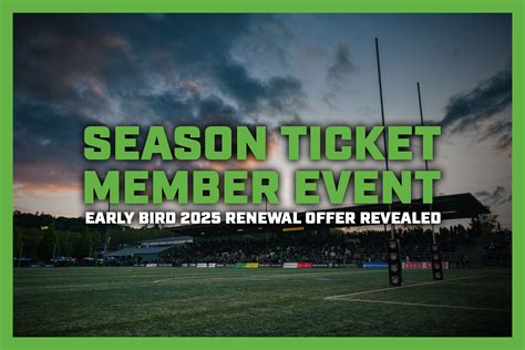 6 Things to Know: Season Ticket Membership Renewal