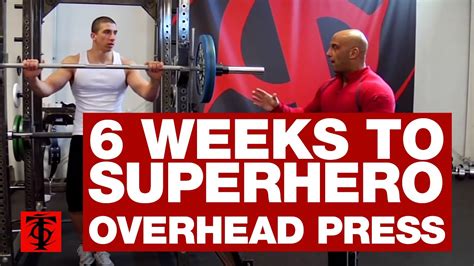 6 Weeks to Superhero Overhead Complex