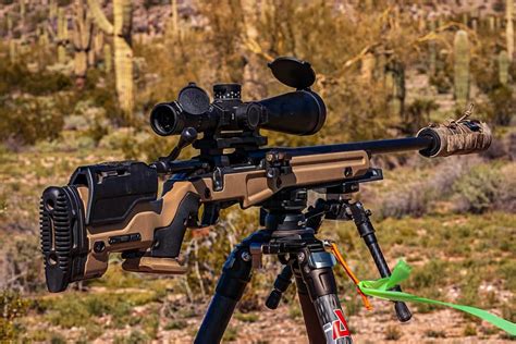 6 arc rifle.  Low recoil, high velocity, excellent wind performance.  ...