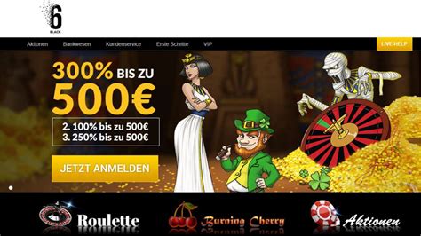 6 black casino bonus code Online Casino Spiele kostenlos spielen in 2023