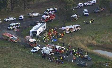 6 children seriously injured when school bus and truck collide in Australia