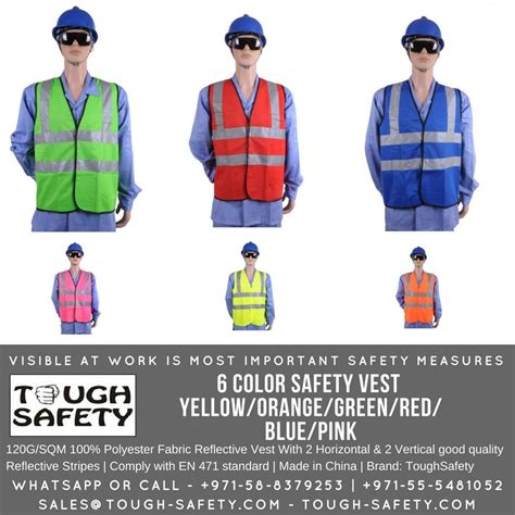 6 Colors Ppe Safety Jacket Safe Workwear Men Baju Kontraktor - Baju Kontraktor