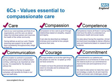 6 Cs Of Care