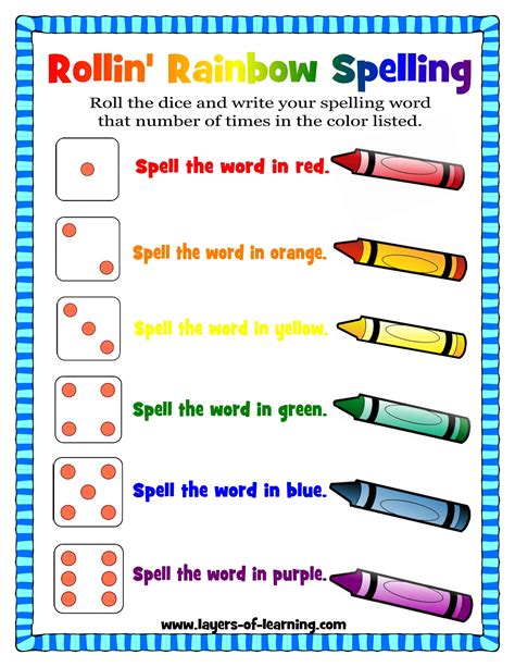 6 Effective Spelling Practice Activities For Any Word Practice Writing Spelling Words - Practice Writing Spelling Words