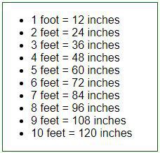 6 feet is how many inches. Things To Know About 6 feet is how many inches. 