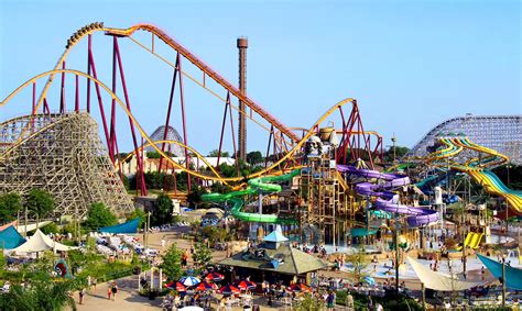 6 flags illinois. During dates of operation, the park opens at 10:30 a.m. Closing time varies between 6 p.m. during the week, and 9 p.m. on weekends. More Information Daily tickets begin at $44.99. 