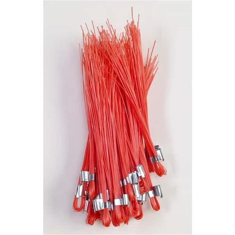 6 In Glo Orange Stake Whiskers 500 Per Grade Whiskers - Grade Whiskers