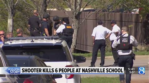 6 killed at Nashville school, deceased shooter identified