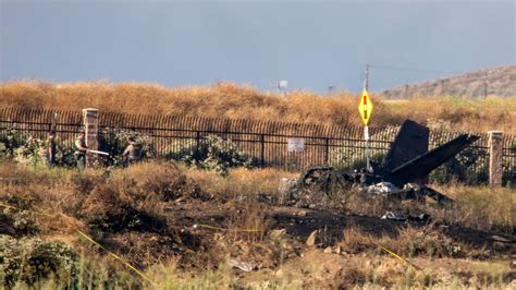 6 killed when small plane crashes, bursts into flames in field near Southern California airport