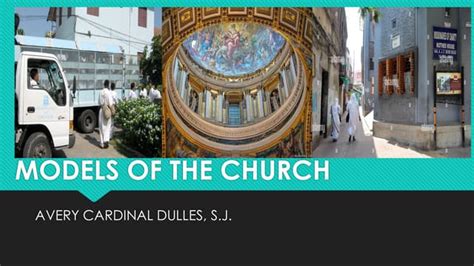 6 models of the church by avery dulles