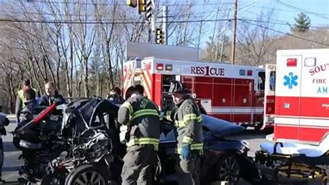 6 people hospitalized after multi-vehicle crash involving tractor-trailer in Charlton