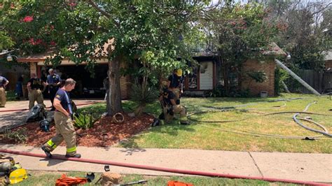 6 removed from home after fire in north Austin; Firefighter suffers heat exhaustion