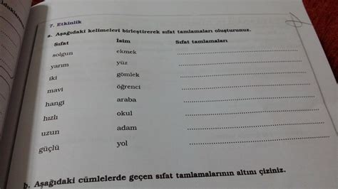 6 sınıf milli eğitim bakanlığı türkçe çalışma kitabının cevapları