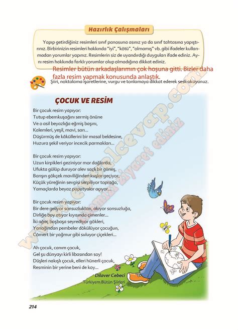 6 sınıf türkçe ders kitabı cevapları