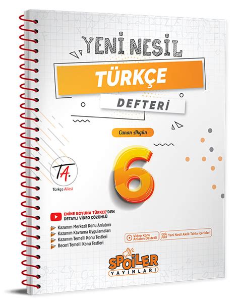 6 sınıf türkçe yeni nesil sorular