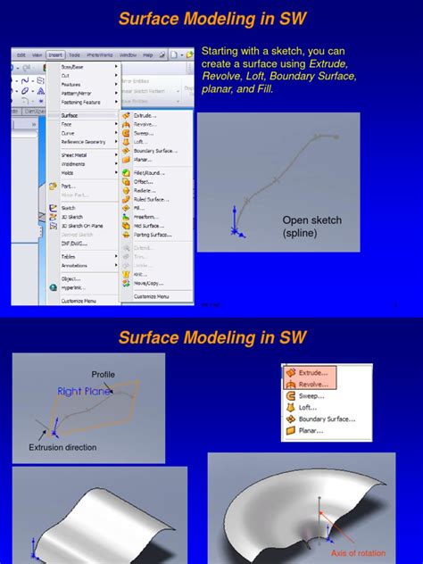 6 Surface Modeling Nx Sw