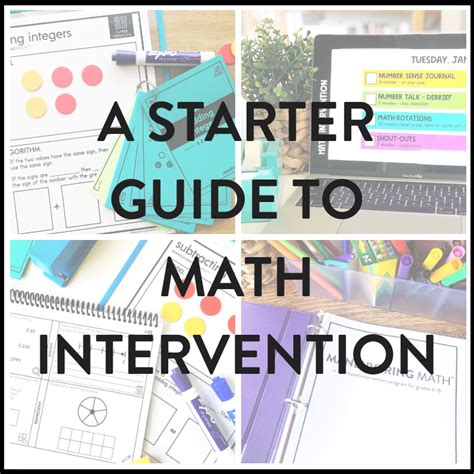 6 Tips For Making Math Intervention Work In Middle School Math Intervention Worksheets - Middle School Math Intervention Worksheets