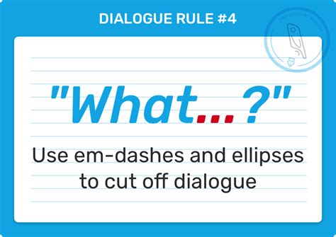 6 Unbreakable Dialogue Punctuation Rules All Writers Must Writing Dialogue Punctuation - Writing Dialogue Punctuation