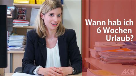 6 wochen urlaub ab 50