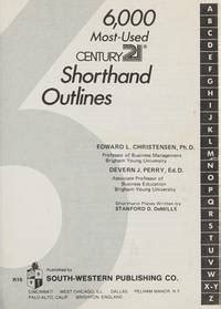 Download 6 000 Most Used Century 21 Shorthand Outlines By Edward L Christensen