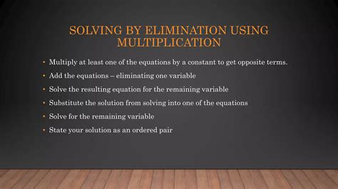 Read Online 6 4 Elimination Using Multiplication Practice And 
