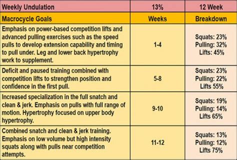 6-Day Olympic Weightlifting Program - Chinese Weightlifting Store