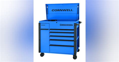 6-Drawer Flip Top Cart with Power Drawer Vehicle Service Pros