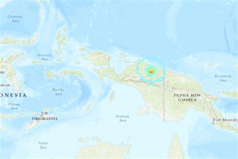 6.5 magnitude earthquake shakes part of Indonesia’s Papua region, no immediate reports of casualties
