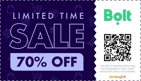 60% Off Bolt PROMO CODES → (17 ACTIVE) Dec 2024