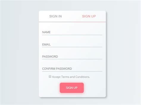 60 Beautiful HTML CSS Sign up & Registration Form Templates freshDesignweb
