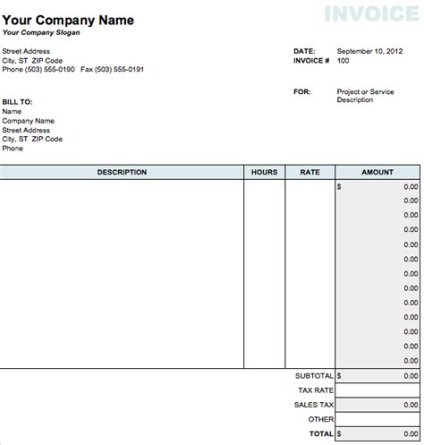 60 Customize Invoice Template Pages Psd File By Invoice Template Pages Cards Design Templates