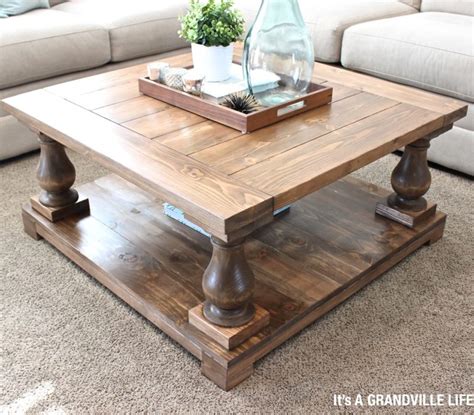 60 DIY Coffee Table Plans and Ideas with Form and Function