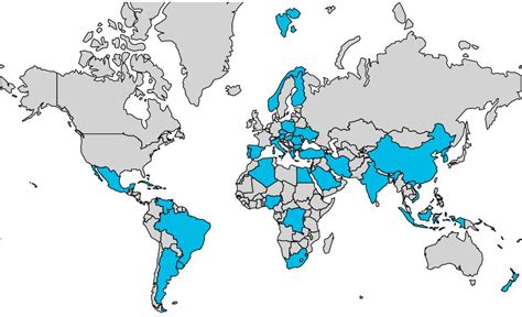 60 Examples of Central, Peripheral and Semi-peripheral Countries