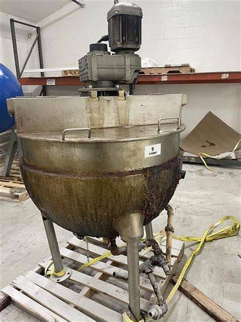 60 Gallon GROEN Cooking and Mixing Kettle - Stainless Steel - raincitystudios.com