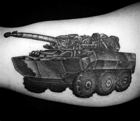 60 Tank Tattoos For Men Armored Vehicle Ink Ideas in 2021 Tank