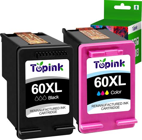 60 XL 60XL Ink Cartridge for HP 60XL for ENVY 110 100 Deskjet