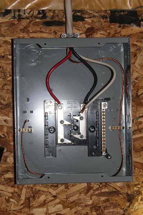 When installing a 60 amp subpanel, it’s important to choose the right size …. 60 amp sub panel