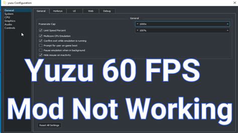 60 fps yuzu. Run at like 19fps for me, where yuzu easily gets up to 60 most of the time. Reply reply ... The Uncap FPS is going to break the limit of 64-65fps that Control U sets and allow you to play above that fps. Meanwhile 60fps mod set 60fps without having to press Control U. 