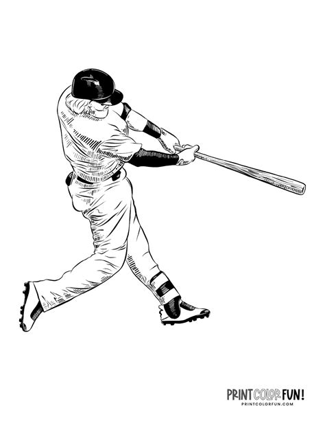60 Free Printable Baseball Coloring Pages Baseball Player Coloring Pages - Baseball Player Coloring Pages