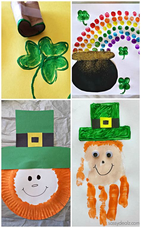 60 Fun And Easy St Patricku0027s Day Crafts St Patrick Day For Kindergarten - St Patrick Day For Kindergarten