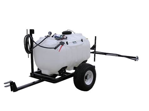 60 gallon sprayer with boom. Part #: 51000-SS Manufacturer: Sprayer Supplies Capacity: 60 Material: Polyethylene Dimensions: 35" Length x 24" Width x 29.25" Height Flow Rate (GPM): 5.3 