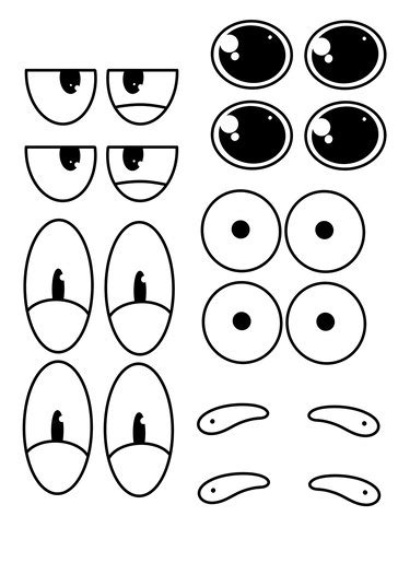 60 Printable Googly Eyes Templates Just Family Fun Cut Out Eyes Printable - Cut Out Eyes Printable