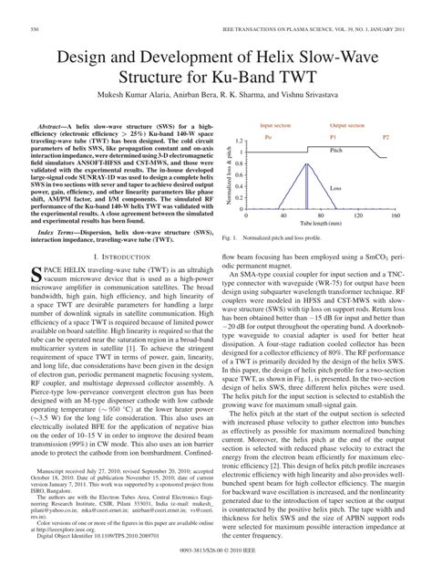 60-GHz space TWT to address future market - IEEE Xplore