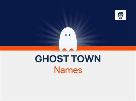 600+ Best Ghost Town Names ideas Collection - TheBrandBoy