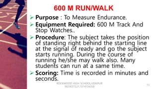 600 M Run Walk